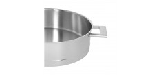 John Pawson 7 Faitout Bas 28 cm 4,8 L avec Couvercle Inox