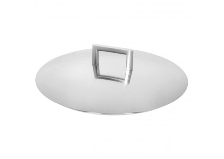 John Pawson 7 Faitout Bas 28 cm 4,8 L avec Couvercle Inox
