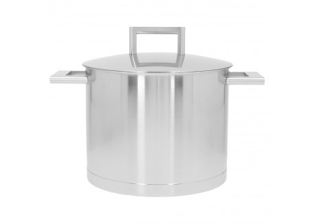 John Pawson 7 Soeppot 20 cm 5 L met deksel RVS