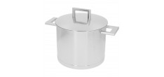 John Pawson 7 Soeppot 20 cm 5 L met deksel RVS