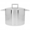 Zie dia John Pawson 7 Soeppot 24 cm 8 L met deksel RVS