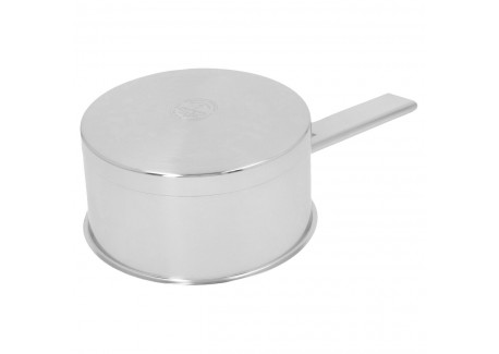 John Pawson 7 Steelpan 16 cm met Deksel RVS