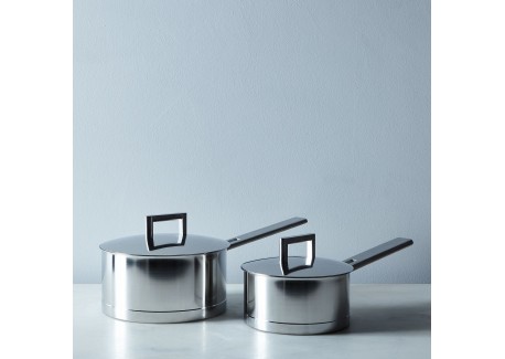 John Pawson 7 Poêlon 16 cm avec Couvercle Inox
