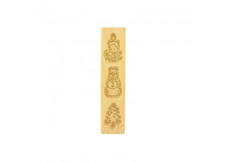 Houten Speculaasvorm Winter