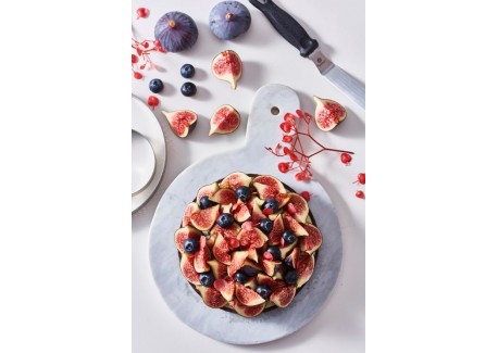 Cercle à Tarte Perforé Rond Valrhona 20,5x2 cm