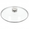 Zie dia Apollo 7 Wokpan RVS 30 cm + Glazen Deksel
