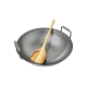 Stalen Wok  40 cm met Bamboe Spatel
