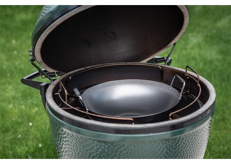 Stalen Wok  40 cm met Bamboe Spatel