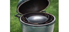 Wok Acier Carbone 40 cm avec Spatule Bambou