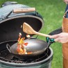 Voir la slide Wok Acier Carbone 40 cm avec Spatule Bambou