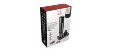 Elis Touch Tire-bouchon Électrique 27 cm Inox Carbone
