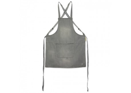 Suspender Aprons Tablier à Bretelles Denim Grey