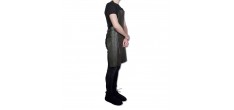 Vintage BBQ Aprons Tablier Cuir Gris