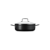 Voir la slide Les Forgées Sauteuse Rondeau à Bord Droit 24 cm Anti-Adhésive + Couver
