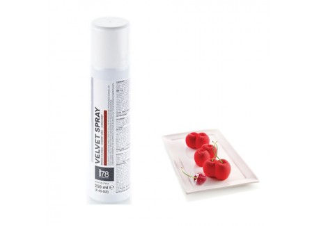 i78 Cacaoboter Velvet  Spray Kersenrood 250 ml