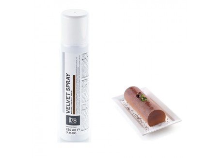 i78 Spray Alimentaire Effet Velours Chocolat 250 ml