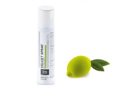 i78 Spray Alimentaire Effet Velours Lime 250 ml