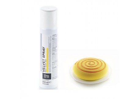 i78 Cacaoboter Velvet  Spray Geel 250 ml