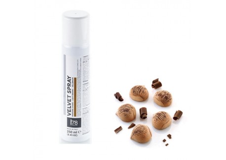i78 Cacaoboter Velvet  Spray Melkchocolade 250 ml