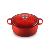Voir la slide Cocotte Fonte Signature Ronde 8,1 L Rouge Cerise (30 cm)