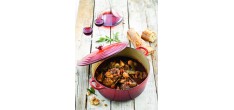 Cocotte Fonte Signature Ronde 8,1 L Rouge Cerise (30 cm)