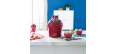 Le Glacier  Ijsmaker RVS Kom 1,5 L Rood