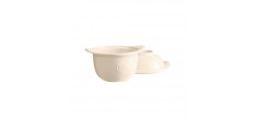 Mini Cocotte "l'Oeuf" Argile Blanc Cassé 