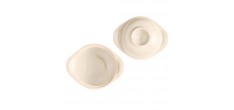 Mini Cocotte "l'Oeuf" Argile Blanc Cassé 