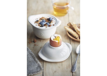 Stoofpotje "l'Oeuf" Argile Gebroken Wit