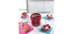 Le Glacier  Ijsmaker RVS Kom 1,5 L Rood