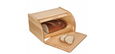Country Boîte à Pain en Bois avec Planche