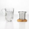 Zie dia Ouessant Theeglas met Filter en Deksel 36 cl