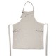 5 Pocket Aprons Keukenschort Organisch Katoen Sand