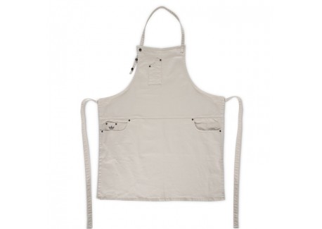 5 Pocket Aprons Keukenschort Organisch Katoen Sand
