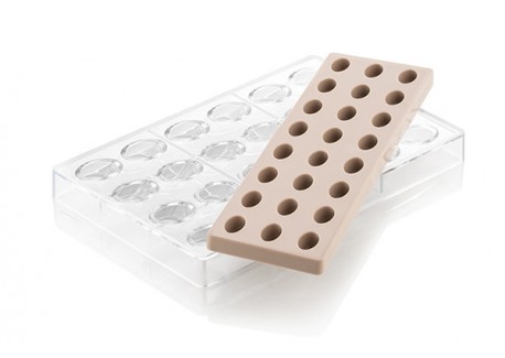 Chocado ovale chocoladepralinevormset 01