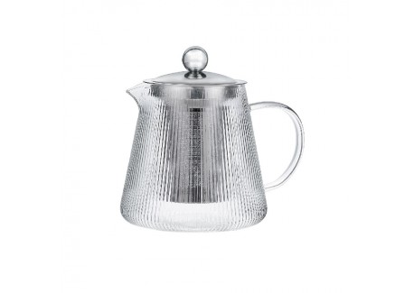 Darjeeling  Théière en Verre avec Filtre Inox 0,8 L
