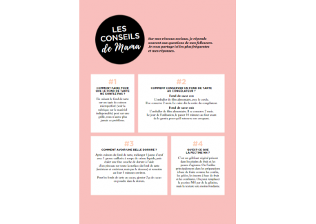 Les Pâtisseries de Mama - Tartes & Tartelettes