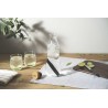 Zie dia Eau Carafe Glazen Karaf 1,1 L + Koolstoffilter Binchotan