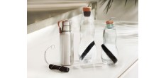 Eau Carafe en Verre 1,1 L + Filtre Charbon Binchotan