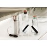 Zie dia Eau Carafe Glazen Karaf 1,1 L + Koolstoffilter Binchotan