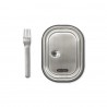 Zie dia Lunch Box S RVS Olive 600 ml