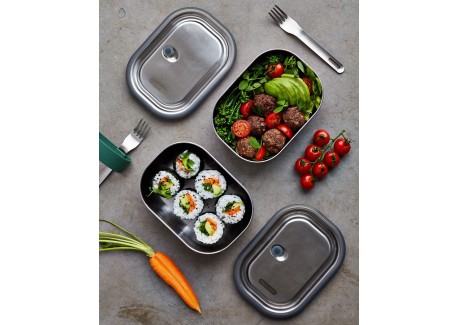 Lunch Box S RVS Olive 600 ml