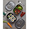 Voir la slide Lunch Box S Inox Olive 600 ml 