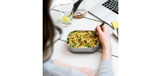 Lunch Box S RVS Olive 600 ml