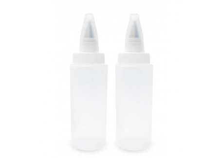 Squeezers Flessen voor Decoratie en Glazuur Spuitmonden 2 dlg