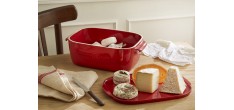Boîte à Fromage Céramique 3,5 L Noir Mat Truffe 