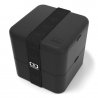 Voir la slide Square Bento LunchBox Noir Made in France 1,7 L