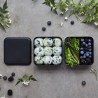 Voir la slide Square Bento LunchBox Noir Made in France 1,7 L