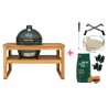 Zie dia Starterspakket Tafel Eucalyptus Barbecue Kamado XLarge 9 dlg