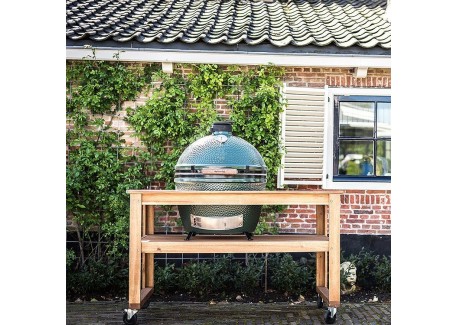 Starterspakket Tafel Eucalyptus Barbecue Kamado XLarge 9 dlg